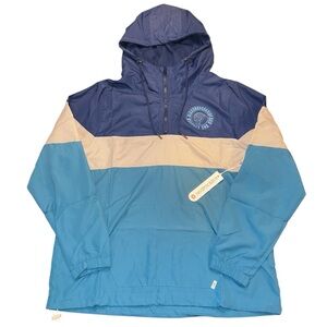 Sisstrevolution ‘The Pacific Paradise’ Windbreaker Woman’s Medium NWT!